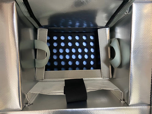 バイアルホルダー5個(穴径16.5mm×50穴)セット