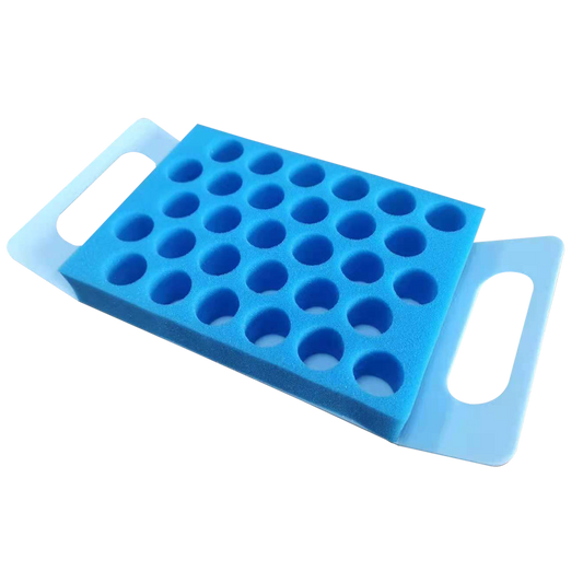 バイアルホルダー5個(穴径24mm×30穴)セット