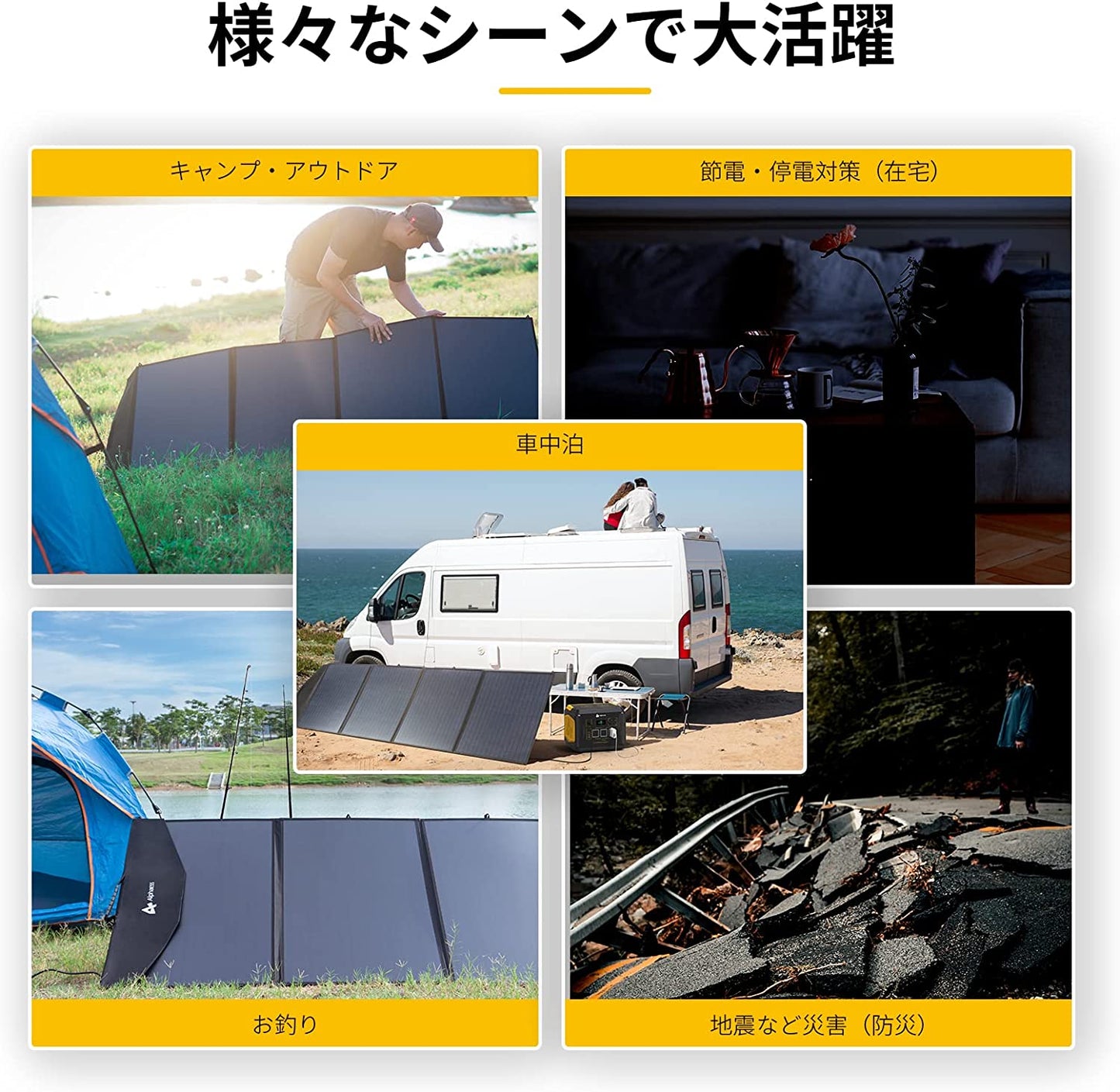 【隨身電源配件】太陽能板200W（防塵、防水、高耐用）