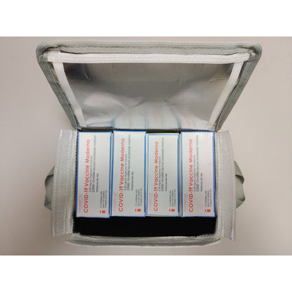 [適用於厚生勞動省採購的冷藏袋，也可使用適用於Omicron的疫苗] Moderna製造的武田疫苗（Novavacs）的藥瓶架+內袋套裝