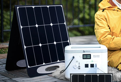 ポータブル電源用ソーラーパネルSolar100 高変換効率（防塵・防水）